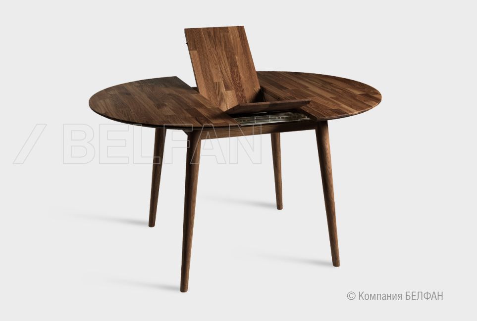 Стол обеденный "Ирвинг" 3 (раскладной) массив дуба 2