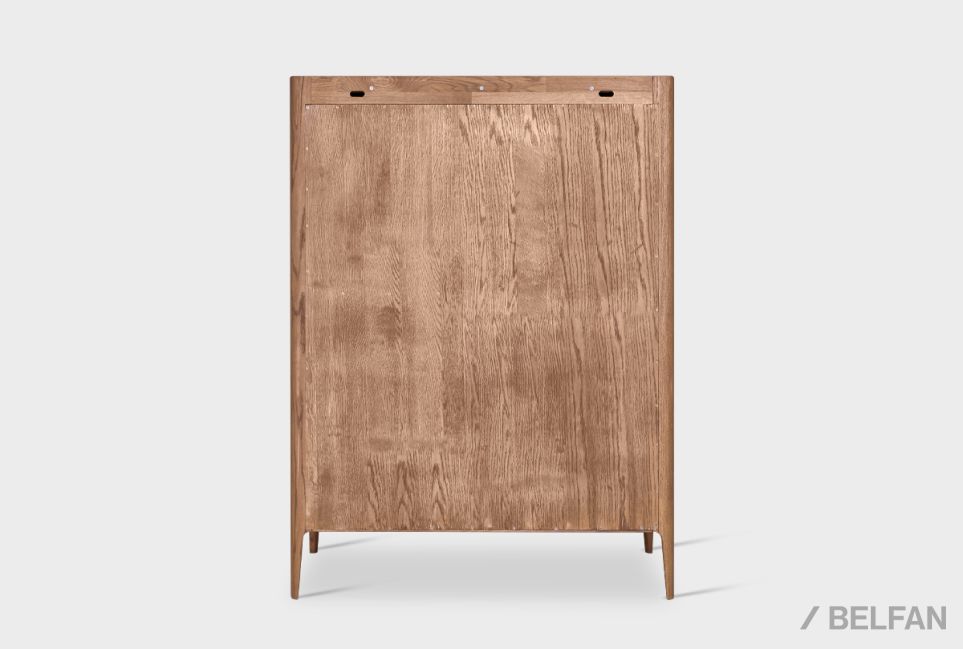 Тумба высокая "Бергамо" массив дуба 8