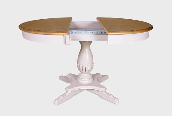 Стол обеденный "Оливия" (круглый) массив и шпон ольхи 8