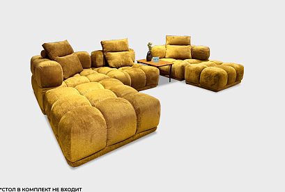 "Kioto" диван П-образный; нераскл.; 18+10+90+16+90; Ideal Hardal (гр.2/Турция)