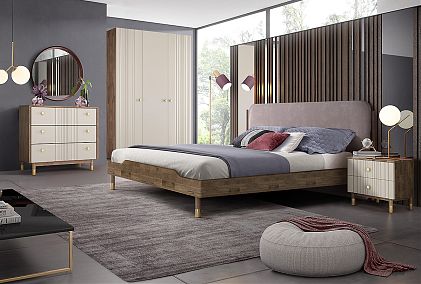 Шкаф для одежды 3-х дверный "Меридиан" (комбинированный)