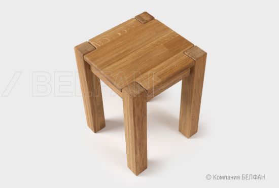 Табурет "Берген" П-01 массив дуба 3