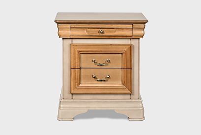 Тумба прикроватная "Оливия"; *ММ-347-03; пудра