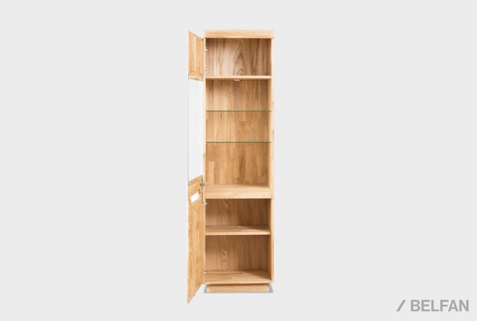 Витрина 1-но дверная "Bremen" (левая) массив дуба 6