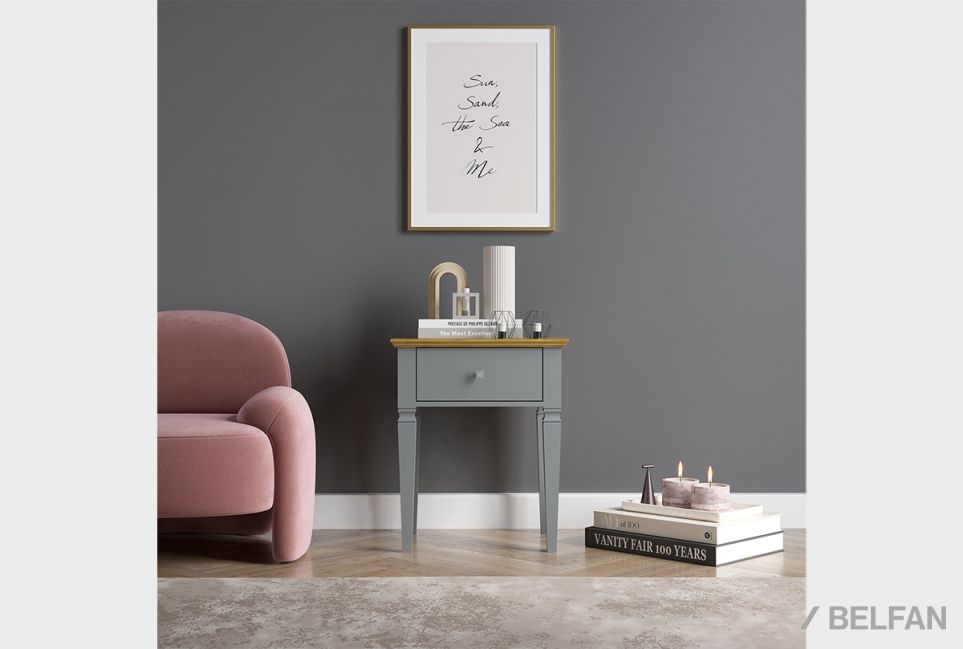 Тумба прикроватная "Ольса-С" 01 массив сосны 1