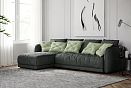 "Kassel" диван с оттоманкой XL; нераскл.; 6ML3R; левый; Tiffany 38+Tiffany 03 (гр.Т6/МТХ)