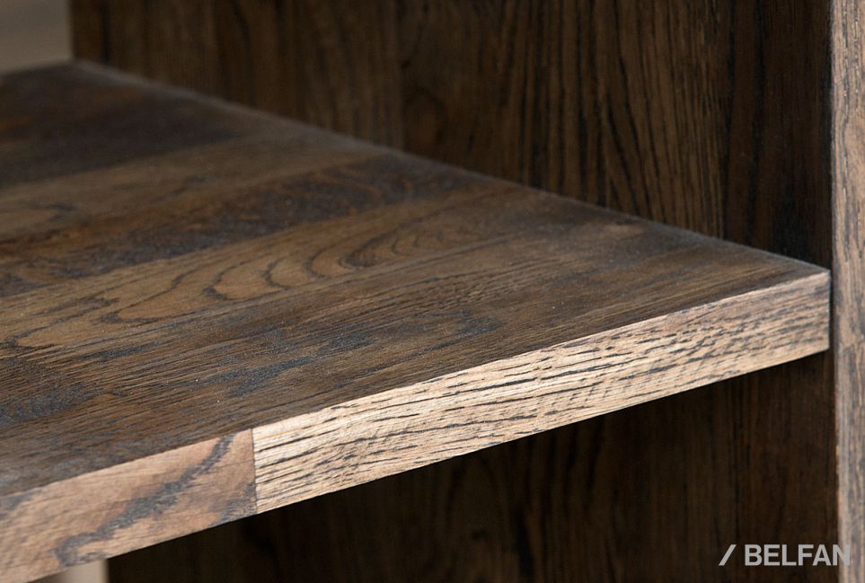 Стеллаж "Cube Design" 6 (узкий) массив дуба 5