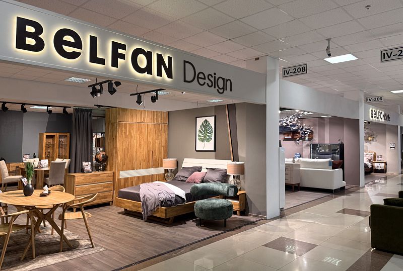 BELFAN Design в ТЦ «МЕБЕЛЬНЫЙ КОНТИНЕНТ» (2 этаж)
