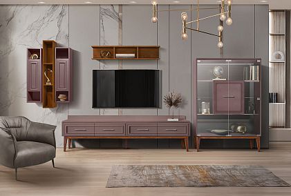 Шкаф настенный "Сакраменто" (левый)