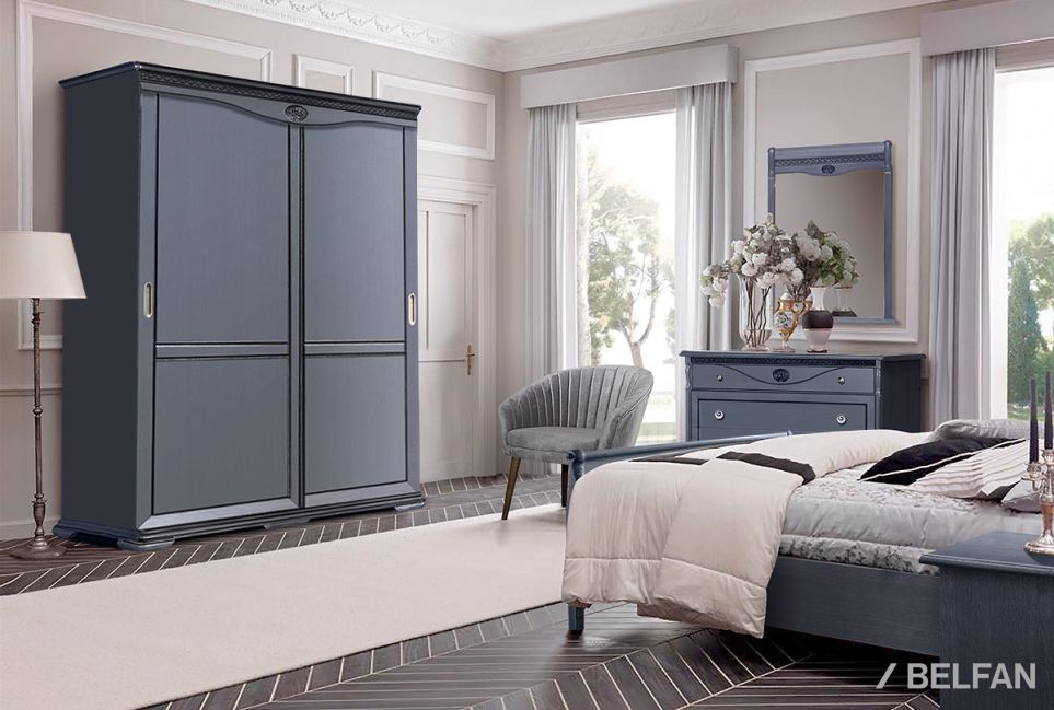 Кровать "Лика" (низкое изножье) массив и шпон дуба 3