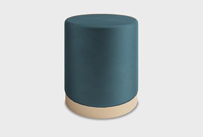 Пуф "Art Collection"; *А-016.228; золото; Tiffany 12 Azur