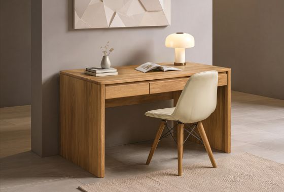 Стол письменный "Норд" массив дуба 14