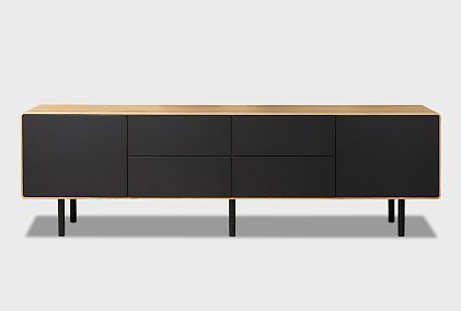 Тумба под ТВ высокая "Норман" 4 (с ящиками)