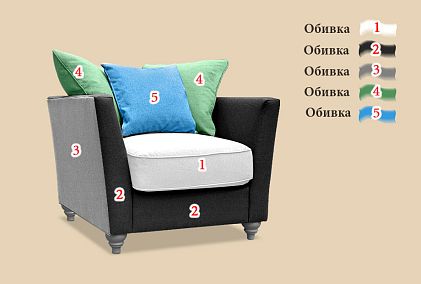 "Жаклин-7" кресло