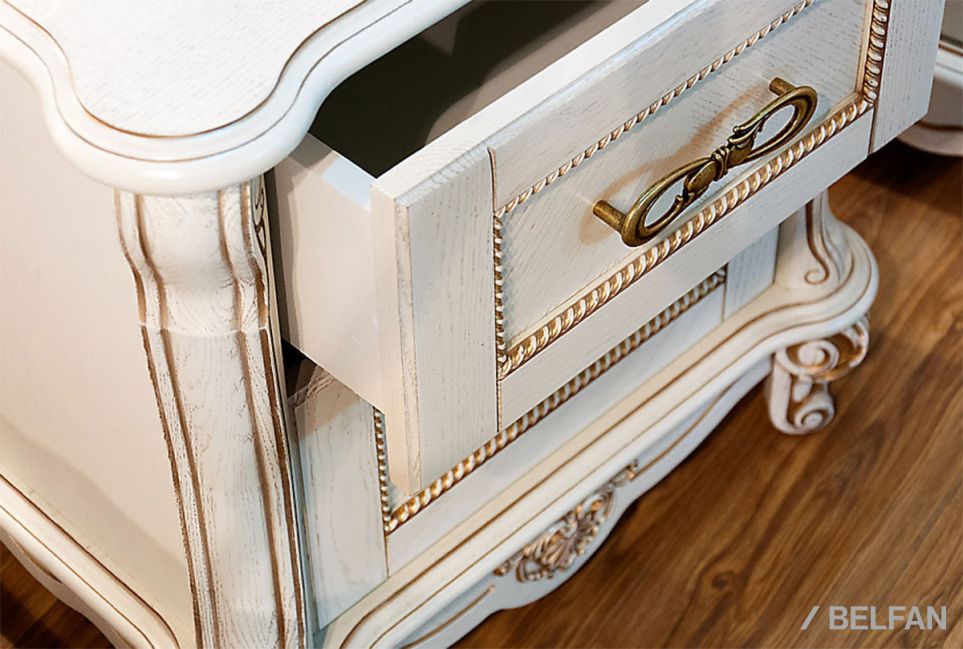 Тумба прикроватная "Алези" массив и шпон дуба 3