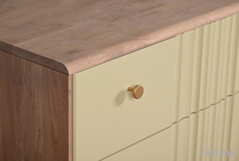 Комод "Меридиан" 6 массив дуба, МДФ 3