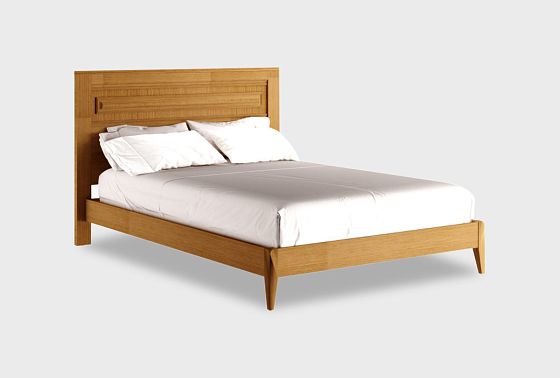 Кровать "Сакраменто" массив и шпон дуба, МДФ 3