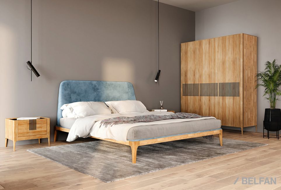 Тумба прикроватная "Bergamo" массив дуба 8