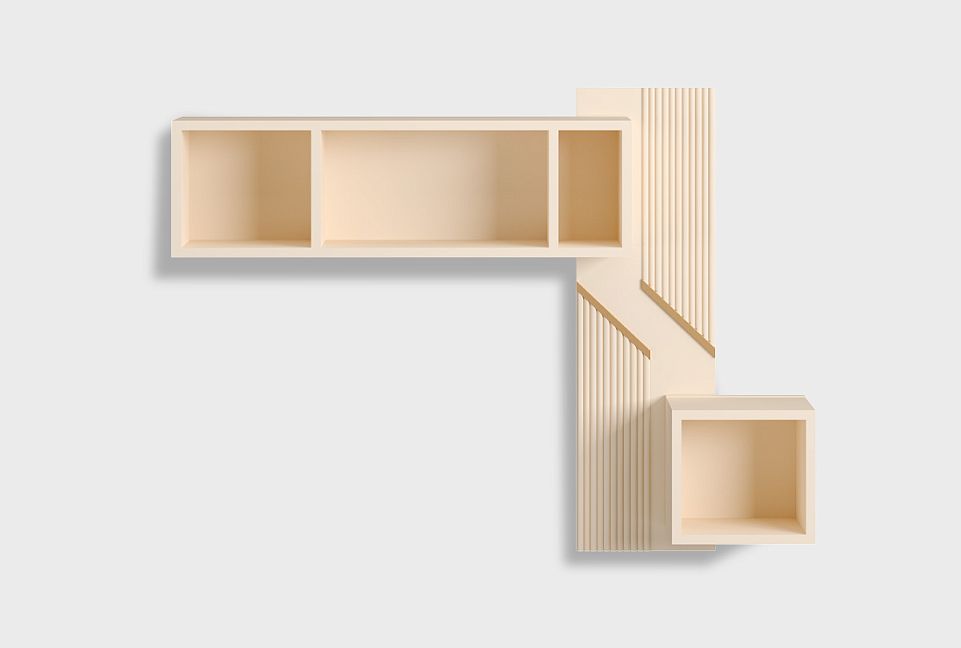 Полка настенная "Avenue" 2; к-нюд