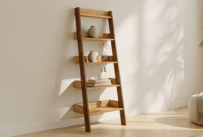 Стеллаж "Ирвинг Дизайн"; графит, бейц-масло