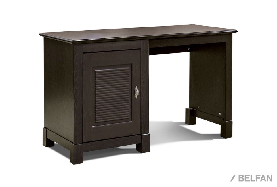 Стол письменный "Рауна" 10 (1 тумба) массив сосны 1