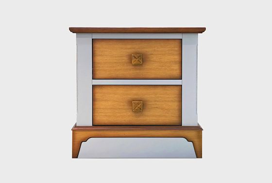 Тумба прикроватная "Brianson" массив и шпон дуба, МДФ 6