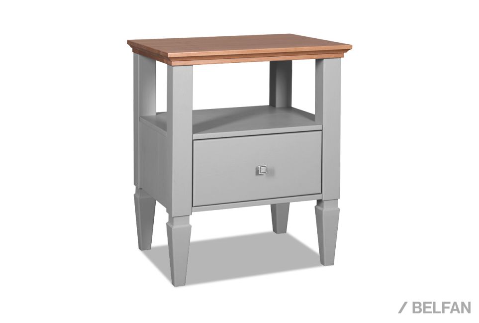 Тумба прикроватная "Ольса" 01 массив сосны 1