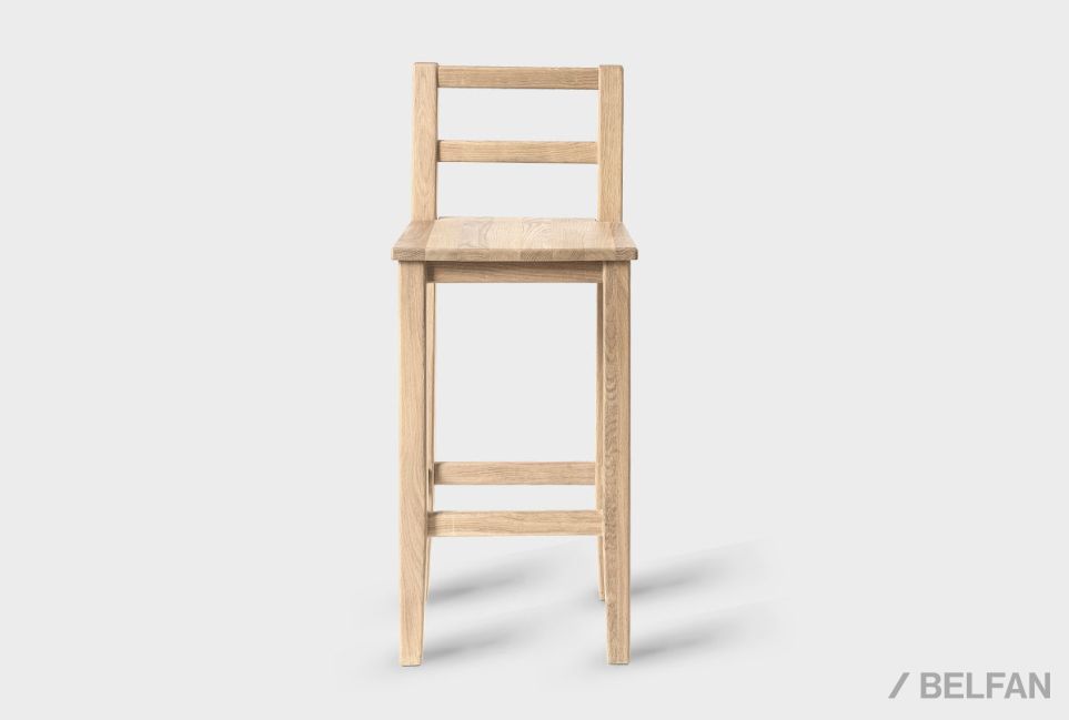 Стул барный "Берген" П массив дуба 2