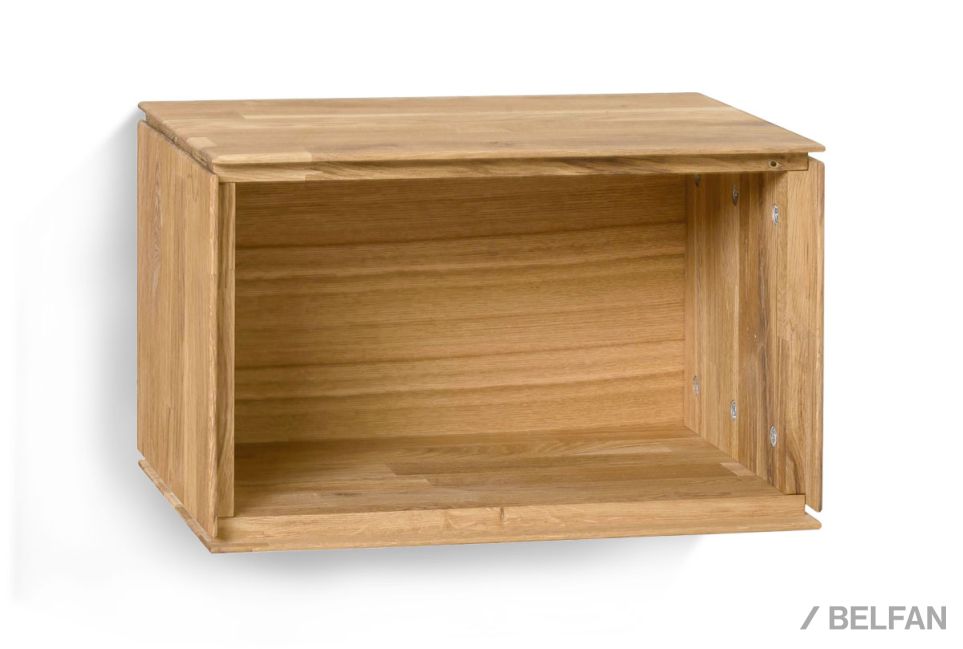 Полка навесная "Гринвуд" 40 массив дуба 1