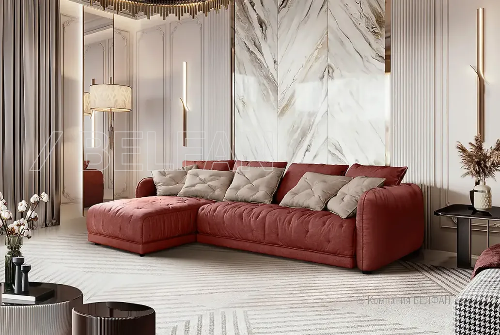 KASSEL диван с оттоманкой #2