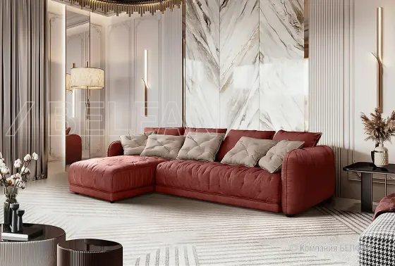 KASSEL диван с оттоманкой #2