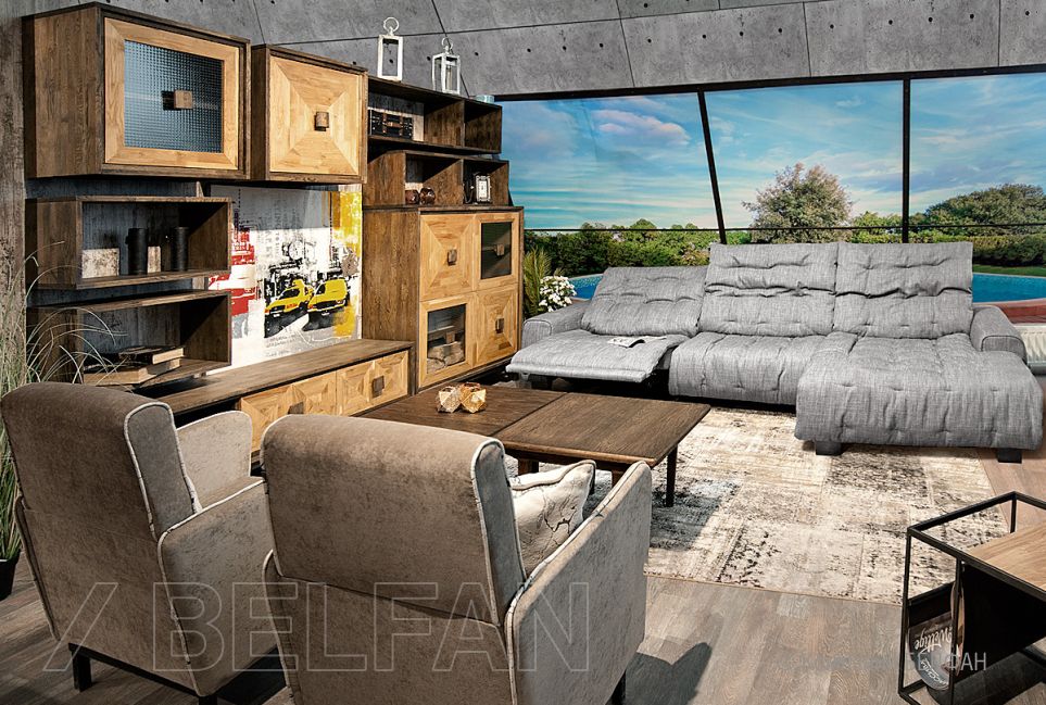 Тумба под ТВ "Cube Design" 3 массив дуба 4