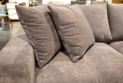 "Lofft" диван 2-х модульный; раскл.; 2M; "Ифагрид" (1450х1880); Genezis grafit (30586)+Genezis grafit (30586)+Genezis grafit (30586)+Genezis grafit (3