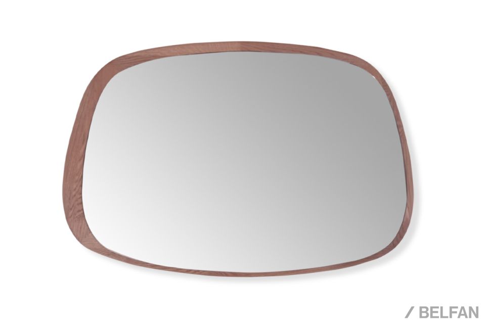 Зеркало настенное "Меридиан" массив дуба 1