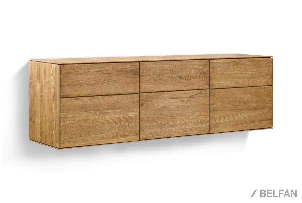 Тумба навесная "Гринвуд" 3 массив дуба 14