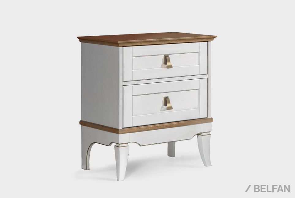 Тумба прикроватная "Стюарт" массив и шпон дуба 1