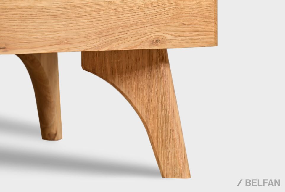 Комод "Elva" B-5 высокий массив и шпон дуба 5