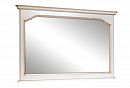 Зеркало "Давиль"; ММ-126-28; белая эмаль с золотой патиной