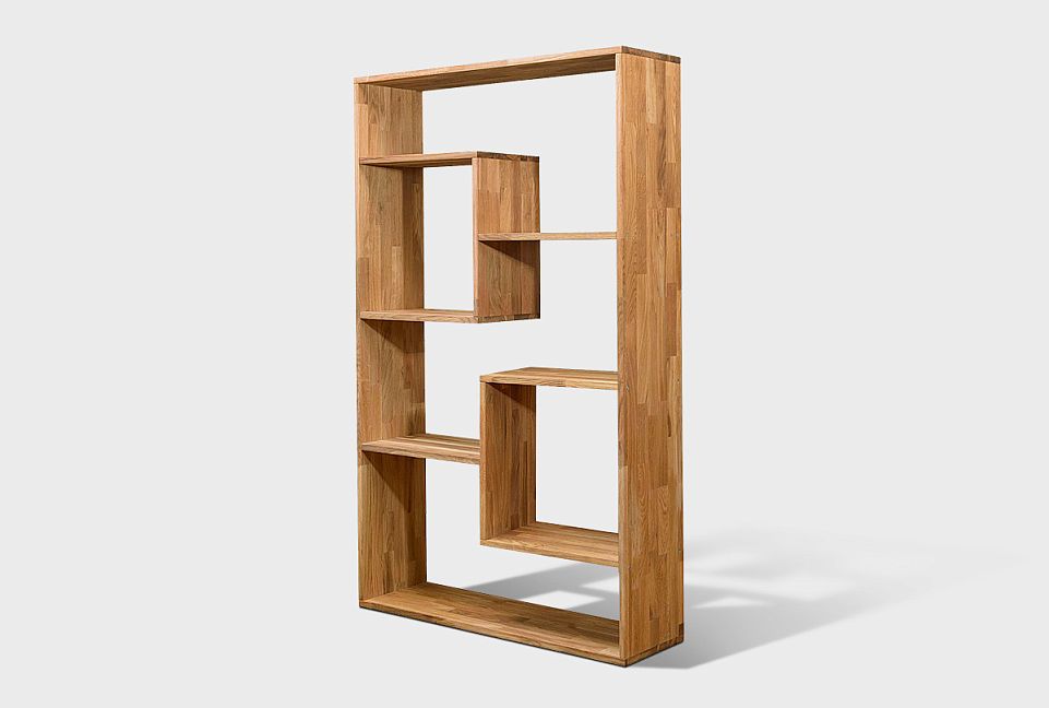 Стеллаж "Art Collection" (фигурный); графит