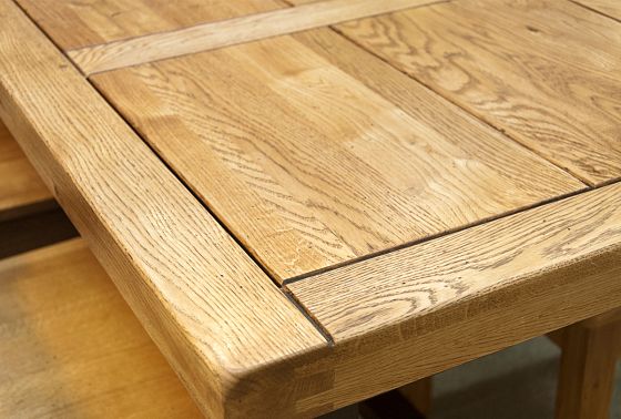 Стол обеденный "Gordes" (раскладной) массив дуба 4