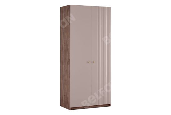 Шкаф для одежды 2-х дверный "Меридиан" (комбинированный)