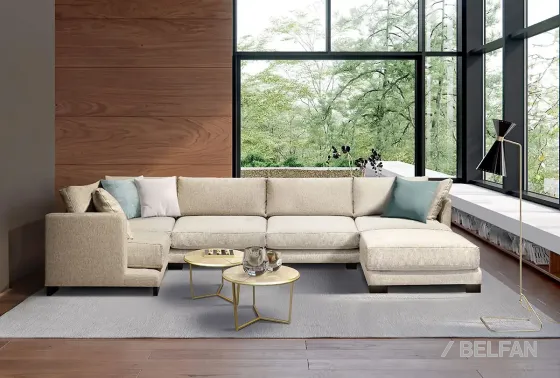 ЛЕФОРМ диван угловой с пуфом #5