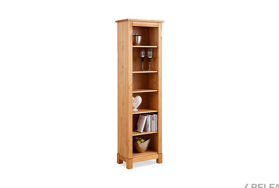 Шкаф для книг "Рауна" 00 массив сосны 1