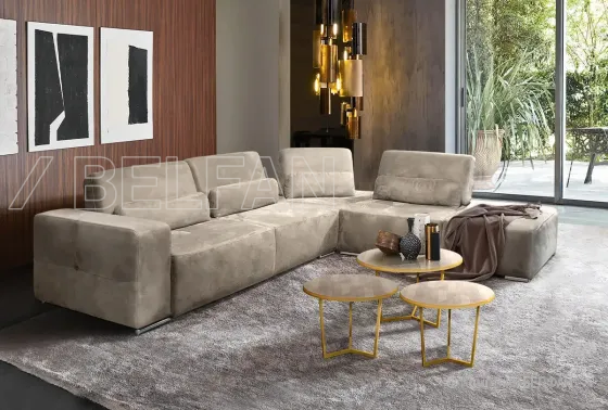 БАКСТЕР угловой диван c оттоманкой #6
