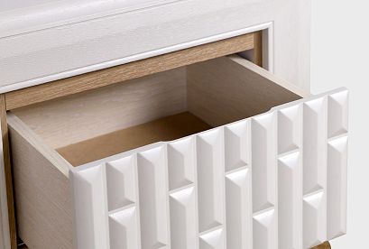 Тумба прикроватная "Армония"; *ММ-434-03-22; айвори + классик Тумба прикроватная "Армония"; *ММ-434-03-22; айвори + классик