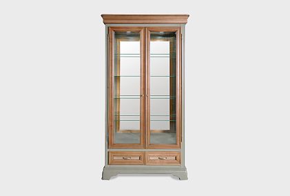 Шкаф с витриной 2-х дверный "Оливия"
