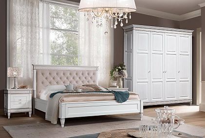 Кровать "Сиена" (мягкое изголовье)