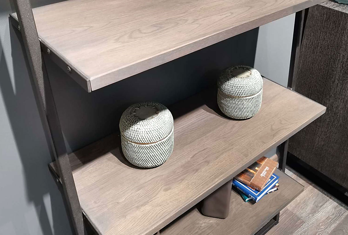 Стеллаж "Art Collection" 445 массив дуба, металл 2