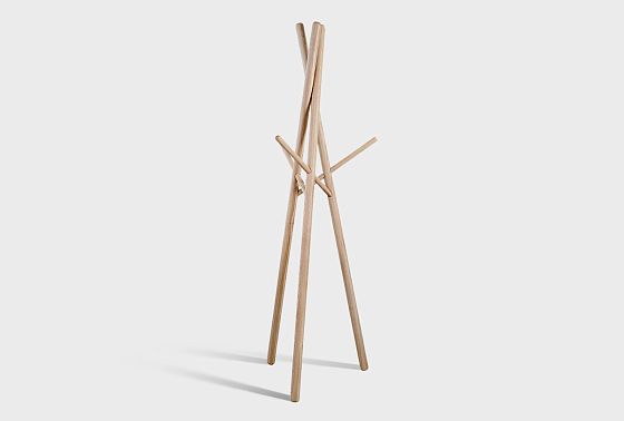 Вешалка напольная "Art Collection" массив дуба 5