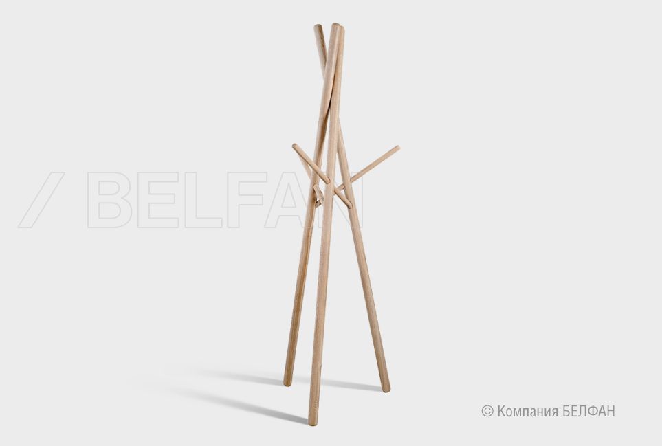 Вешалка напольная "Art Collection" массив дуба 1